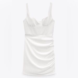 ZARA WHITE MINI DRESS